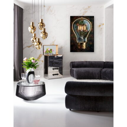 Tablou Bulb LED 80x120 cm