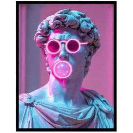 Tablou Cheeky David LED 80x120 cm