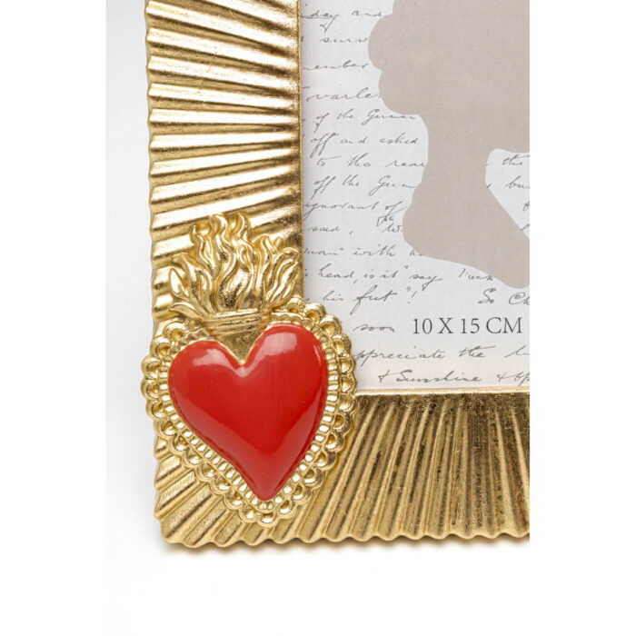 Rama foto Flaming Heart Due 10x15cm