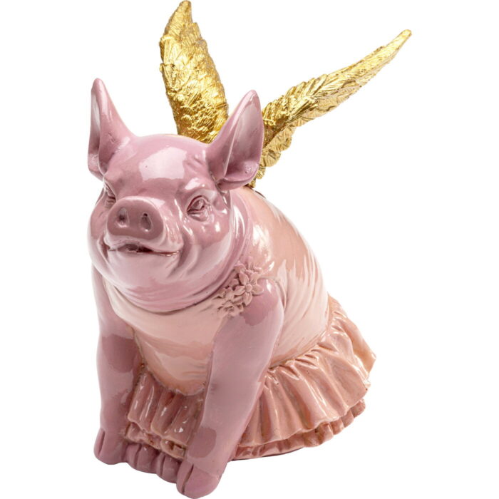 Pusculita Flying Pig Roz 15 cm