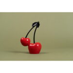 Obiect decorativ Cherries Single 19 cm