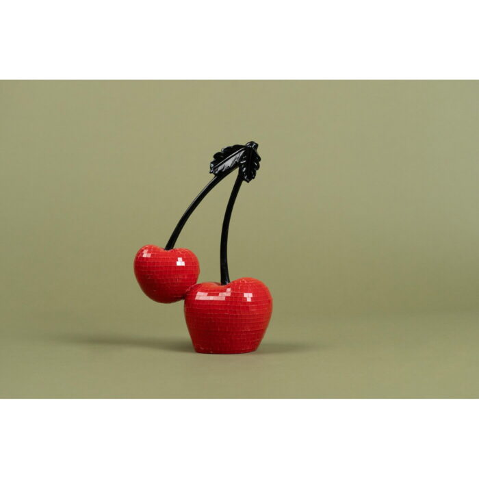 Obiect decorativ Cherries Single 19 cm