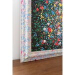 Tablou cu rama Floating Flower Market 150x100 cm