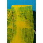 Tablou cu rama Abstract High Gloss Albastru 120x160 cm