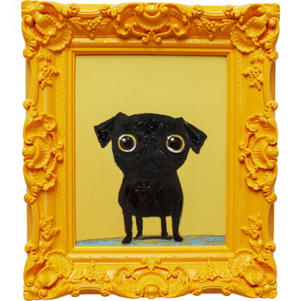 Tablou cu rama Sweet Dog Eyes 30x35 cm