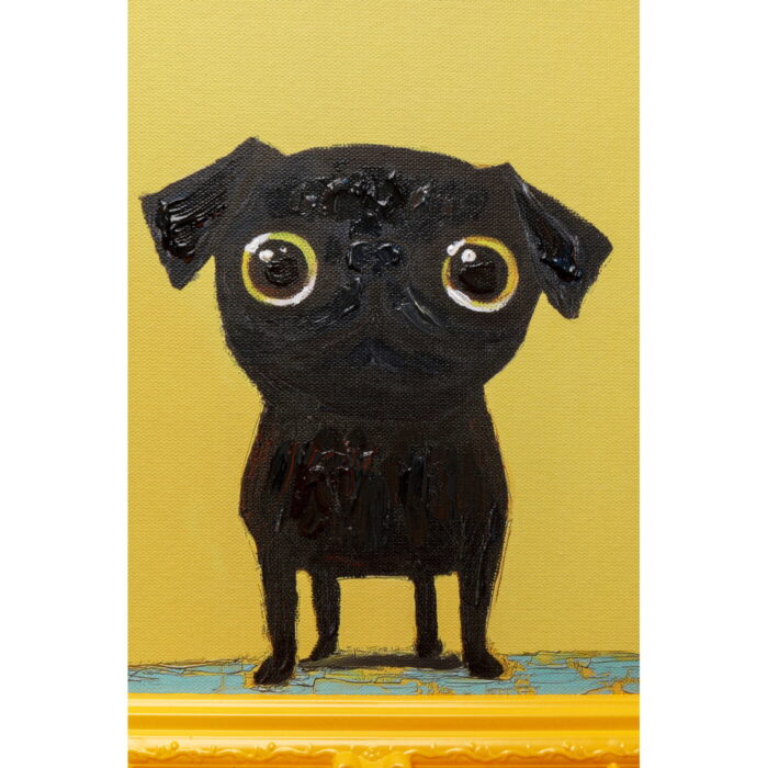 Tablou cu rama Sweet Dog Eyes 30x35 cm