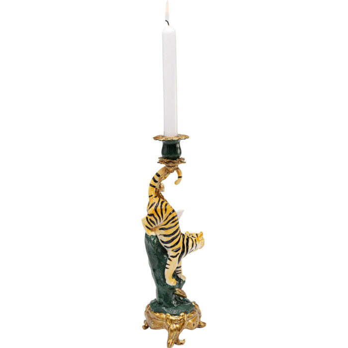 Suport lumanare Elegant Tiger 33cm