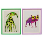 Tablou înrămat Fantasy Pet 32x42 cm (set 2 buc.)