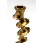 Suport lumânare Platou Auriu 45cm