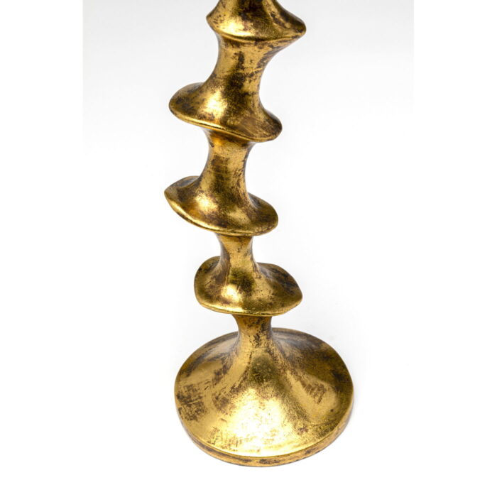 Suport lumânare Platou Auriu 45cm