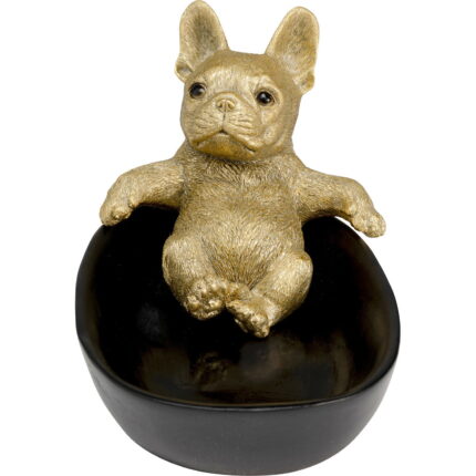 Bol decorativ Bathing Bulldog 21cm