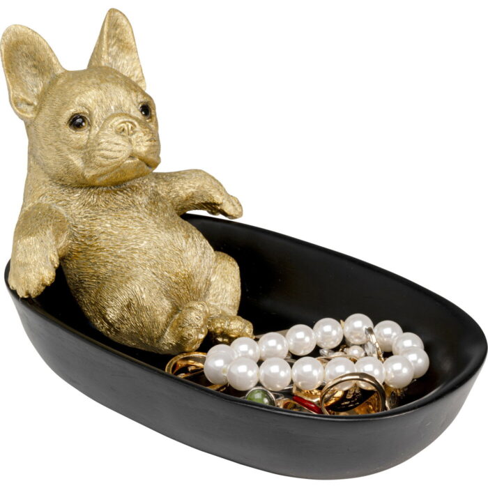 Bol decorativ Bathing Bulldog 21cm