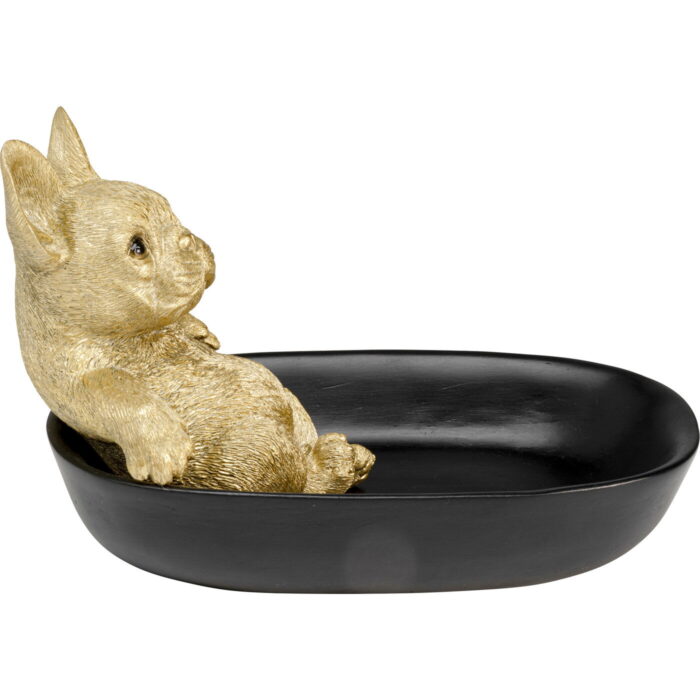 Bol decorativ Bathing Bulldog 21cm