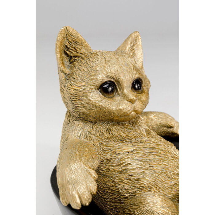 Bol decorativ Bathing Cat 20cm