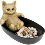 Bol decorativ Bathing Cat 20cm