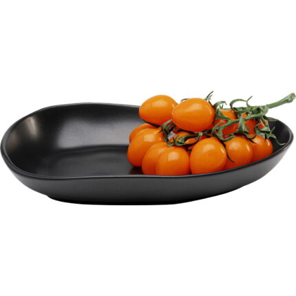 Farfurie Organic negru 25cm