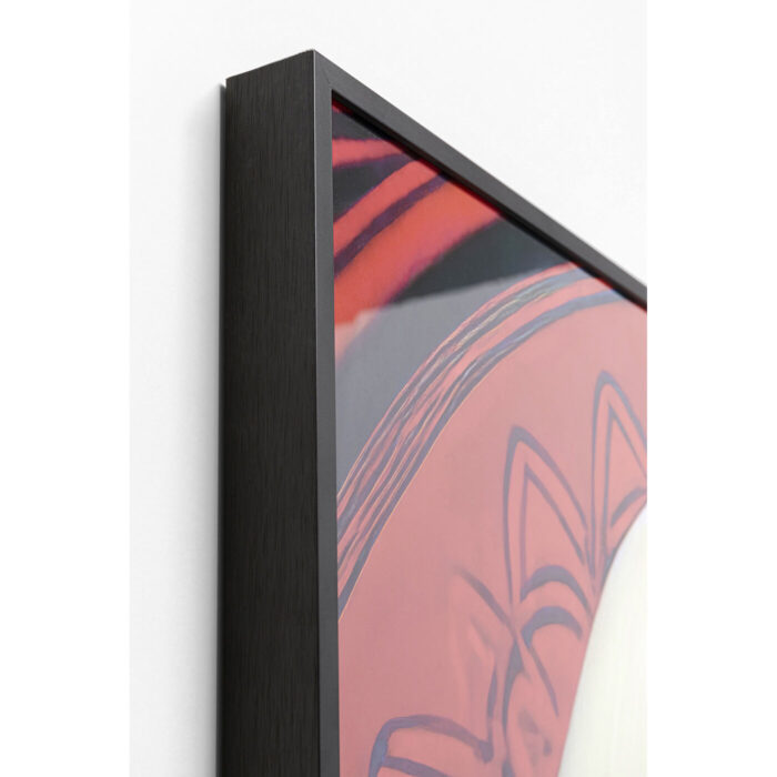 Tablou cu rama LED Fancy Blonde Lady 75x55cm
