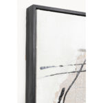Tablou cu rama Dust gri 55x75cm
