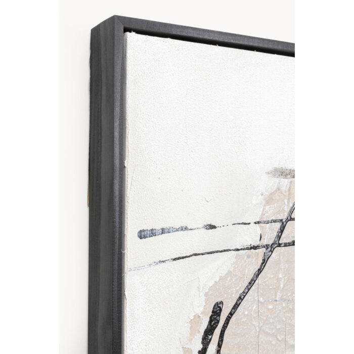 Tablou cu rama Dust gri 55x75cm