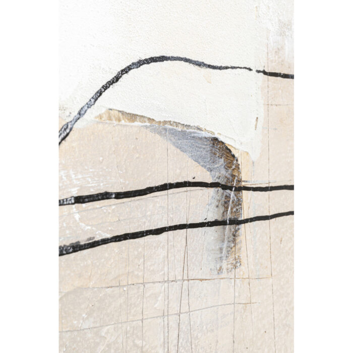 Tablou cu rama Dust gri 55x75cm