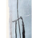 Tablou cu rama Dust albastru 55x75cm