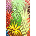 Tablou panza Flower Elefant 50x40cm