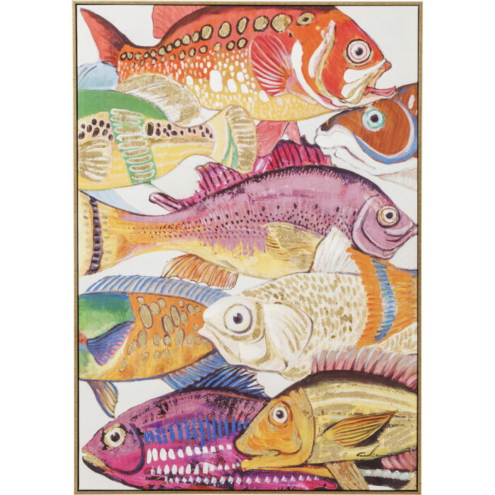 Tablou Touched Fish Meeting (2/Set)