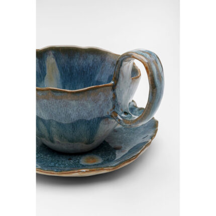 Coffee Cana Mina albastru (2/set )
