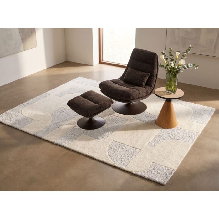 Covor Flow alb 170x240cm