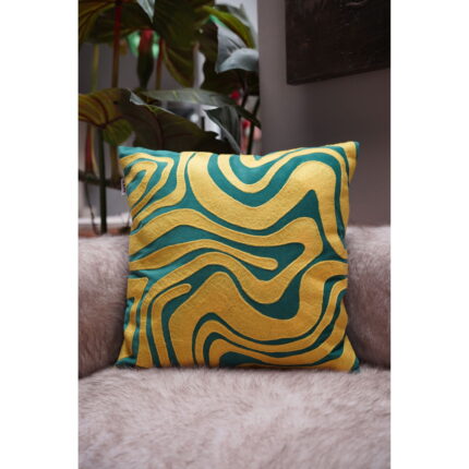 Perna Electric Feeling galben 45x45cm