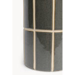 Suport lumanare Bliss Tile gri 25cm