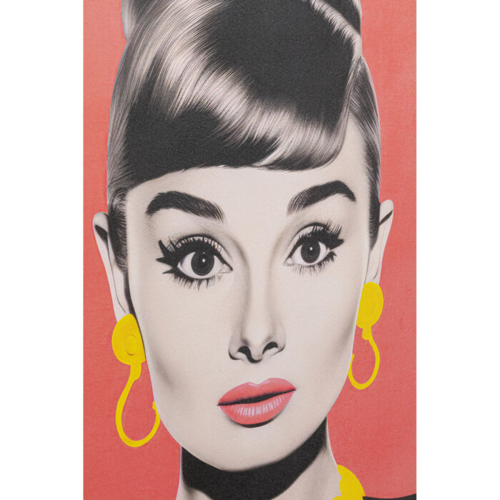 Tablou cu rama Diva Brunette 60x60cm