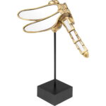 Obiect decorativ Dragonfly Oglinda 41cm