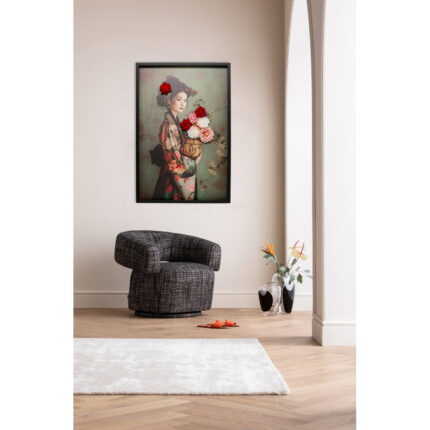 Tablou panza Kimono Girl 84x124cm
