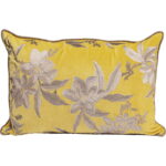 Perna Lovely Flowers galben 60x40cm