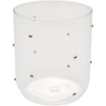 Pahar Glam Dots Silver 9cm