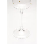 Pahar de vin alb Glam Dots Gold 22cm