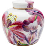 Bol decorativ Lillies roz Ø27cm