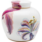 Bol decorativ Lillies roz Ø27cm