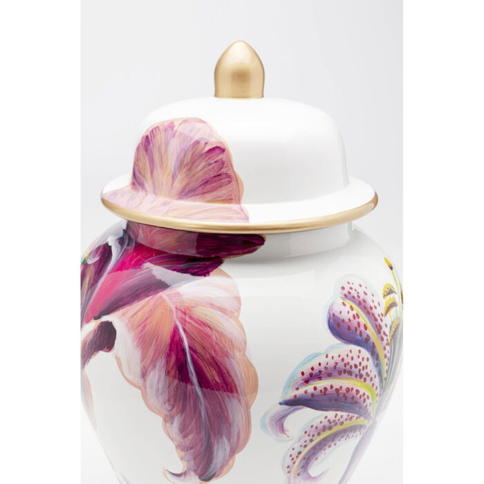Bol decorativ Lillies roz Ø26cm