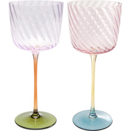 Pahar de vin Twist 22cm assorted