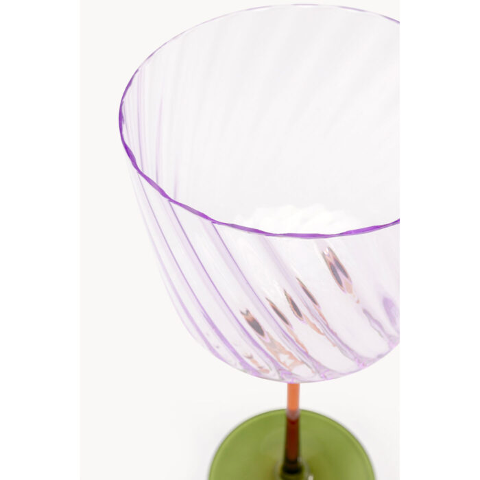 Pahar de vin Twist 22cm assorted