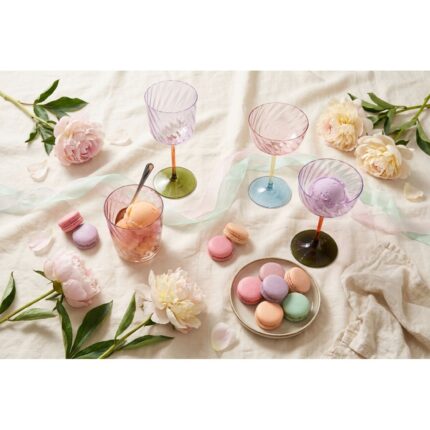 Pahar de vin Twist 22cm assorted