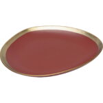 Farfurie desert Vibrations rosu Ø21cm
