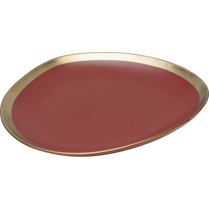 Farfurie desert Vibrations rosu Ø21cm