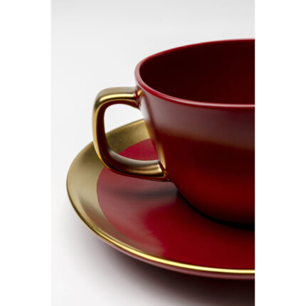 Ceasca cafea Vibrations rosu (2/set )