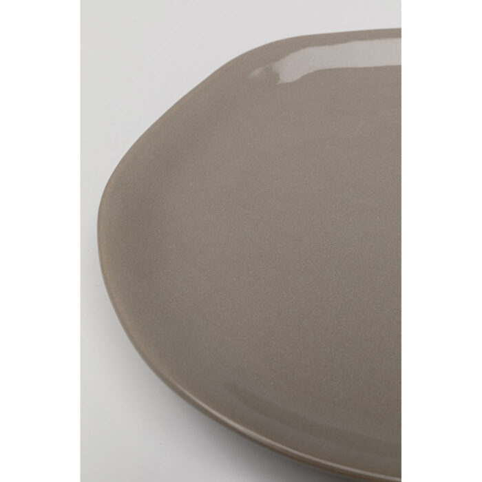 Farfurie Organic gri Ø20cm