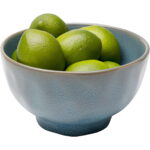 Bol cereale Organic Turquise Ø15cm