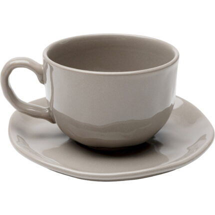Ceasca cafea Organic gri (2/set )
