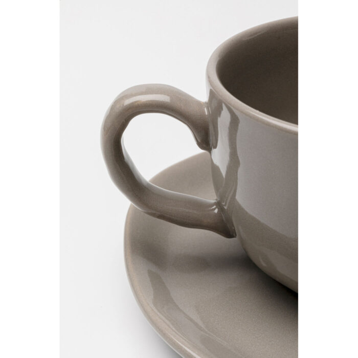 Ceasca cafea Organic gri (2/set )